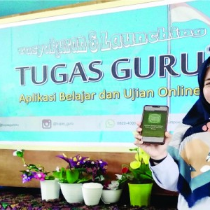 SMK Negeri 8 Berau Launching Aplikasi Tugas Guru